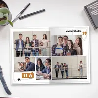 Шаблон выпускной фотокниги Цитаты