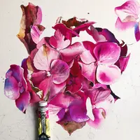 Розовый • Фиолетовый • Красный. Цветочный марафон