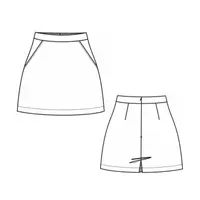 Юбка-шорты 0718