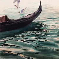 Акварельное море