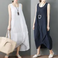 Выкройки оверсайз платья-сарафана в стиле бохо