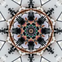 Энергия тренировки всего тела. Цифровая мандала