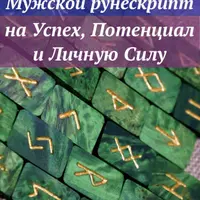 Мужской рунескрипт: на Успех, Потенциал и Личную Силу