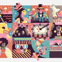 Оригинальная векторная иллюстрация в Adobe Illustrator