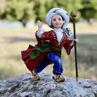 Ватные игрушки. Маленький Мук