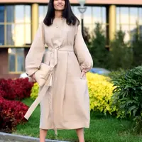 Платье-туника с рукавом реглан без выкройки