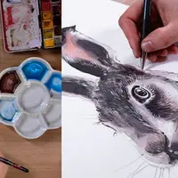 Экспериментальные акварельные техники для начинающих