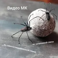 Брошь "Пауки"