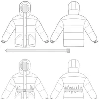 Куртка утеплённая №882. Размеры 40-52, рост 164-170