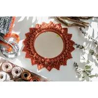 Зеркало в технике макраме