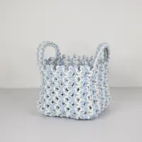 Корзина в технике макраме