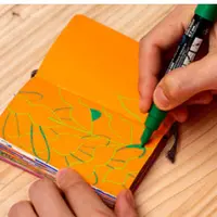 Ботанические узоры в альбоме: победи пустую страницу