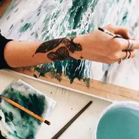 Летний пленэр. Морская пена