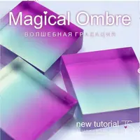 Волшебная градация в глицериновом мыле