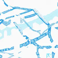 Изометрическая иллюстрация. Карта. Запечатлеть яркость города