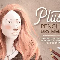 Pencil & Dry Media Procreate brushes