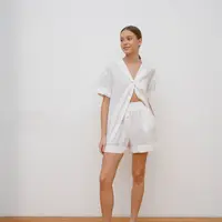 Рубашка и шорты пижамные