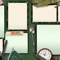 Шаблон фотокниги Дембельский альбом