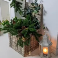 Плетеный короб