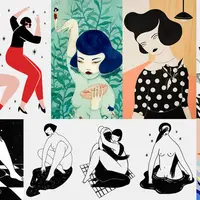 Иллюстрация тушью