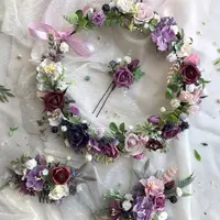 Цветочные украшения из фоамирана