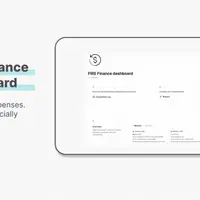 Notion Finance FIRE Dashboard