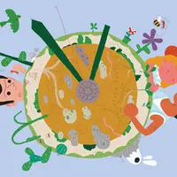 Познавательная иллюстрация: пробуждающееся любопытство