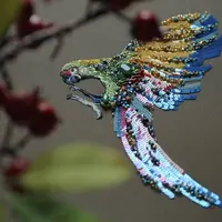 Аппликация Попугай