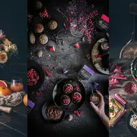 Натюрморт с едой в низком ключе