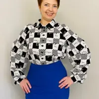 Блуза романтическая