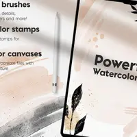 Мощный набор акварельных кистей