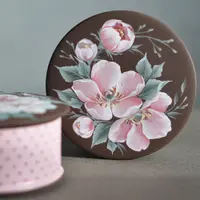 Яблоневый цвет. Роспись one stroke