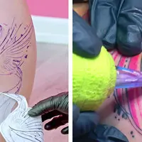 Акварельные татуировки