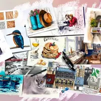 Скетчинг маркерами и акварелью 3.0