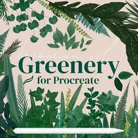Greenery Brushes for Procreate - Herbarium vol. 1