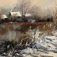 Зимний домик