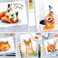 Мастер-классы лиса и слоненок