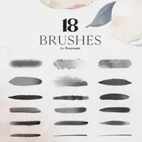 My Custom Watercolor Brushes for Procreate