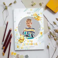 Шаблон выпускной фотокниги Дизайн Пчёлки