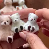 МиниТедди из клубка