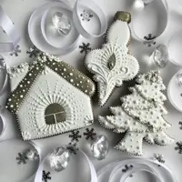 Домик, ёлочка, игрушка