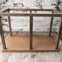 Изготовление каркаса для плетёного короба