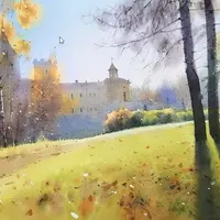 Осенний парк в Павловске