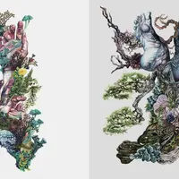 Ботаническая акварельная живопись мира природы