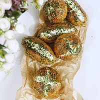 Корейские чесночные булочки