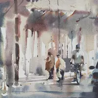 Основы акварели: Свет и цвет