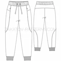 Мужские брюки 22-38 и толстовка 22-37