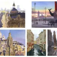 Построение и композиция в городском пейзаже