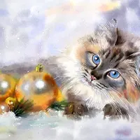 Акварельный Новогодний Кото-марафон