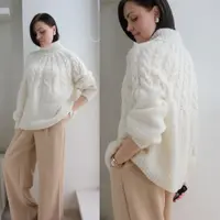 Свитер "Косы"